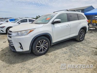 2019 TOYOTA HIGHLANDER XLE 5TDKZRFH0KS307491 - główne zdjęcie licytacji z USA - miniatura