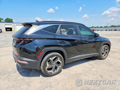 Trzecie zdjęcie samochodu z tyłu: 2022 HYUNDAI TUCSON SEL VIN:5NMJF3AE4NH145614 - miniatura