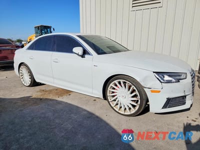 Czwarte zdjęcie samochodu z boku: 2017 AUDI A4 PREMIUM PLUS VIN:WAUENAF4XHN016256 - miniatura