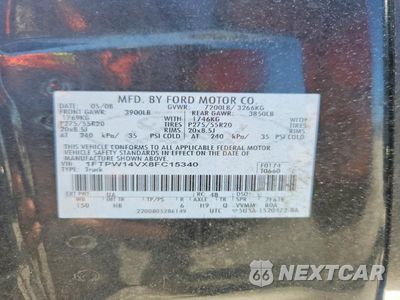 Zdjęcie 12 z 12 samochodu: 2008 FORD F150 SUPERCREW VIN:1FTPW14VX8FC15340 - miniatura