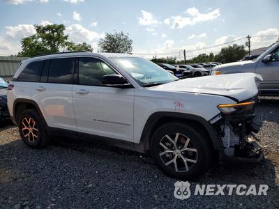Czwarte zdjęcie samochodu z boku: 2025 JEEP GRAND CHEROKEE LIMITED VIN:1C4RJHBG6S8803560 - miniatura