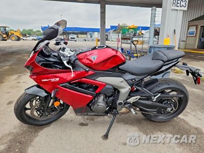 Trzecie zdjęcie samochodu z tyłu: 2025 TRIUMPH MOTORCYCLE DAYTONA 660 VIN:SMTL23UFXSTCC1050 - miniatura