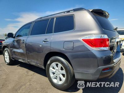 Drugie zdjęcie samochodu z przodu: 2012 TOYOTA HIGHLANDER SE VIN:5TDZA3EH0CS024014 - miniatura