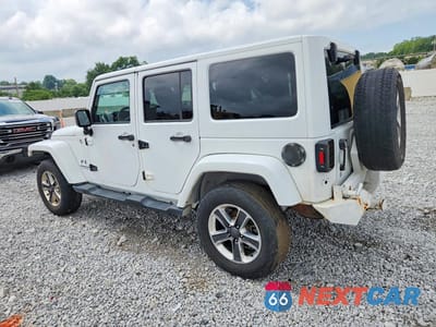 Drugie zdjęcie samochodu z przodu: 2015 JEEP WRANGLER SAHARA VIN:1C4BJWEG8FL537320 - miniatura