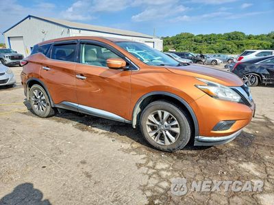 Czwarte zdjęcie samochodu z boku: 2015 NISSAN MURANO S VIN:5N1AZ2MH5FN242201 - miniatura