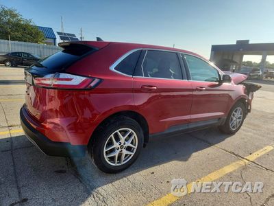 Trzecie zdjęcie samochodu z tyłu: 2024 FORD EDGE SEL VIN:2FMPK4J95RBA79606 - miniatura