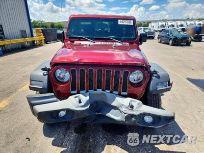 Piąte zdjęcie samochodu w środku: 2021 JEEP WRANGLER UNLIMITED SPORT VIN:1C4HJXDN5MW784824 - miniatura