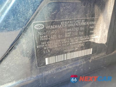 Zdjęcie 12 z 12 samochodu: 2011 HYUNDAI SONATA GLS VIN:5NPEB4AC2BH202540 - miniatura
