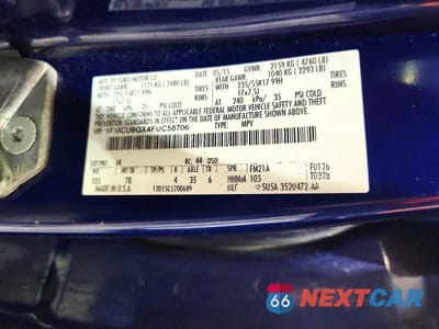 Zdjęcie 13 z 13 samochodu: 2015 FORD ESCAPE SE VIN:1FMCU9GX4FUC58706 - miniatura