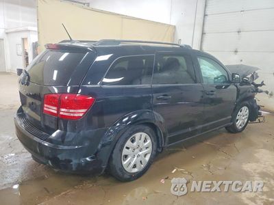 Trzecie zdjęcie samochodu z tyłu: 2018 DODGE JOURNEY SE VIN:3C4PDCAB9JT379685 - miniatura