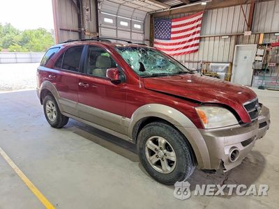 Czwarte zdjęcie samochodu z boku: 2006 KIA SORENTO LX VIN:KNDJD733165587151 - miniatura