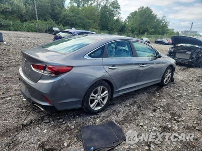 Trzecie zdjęcie samochodu z tyłu: 2018 HYUNDAI SONATA SEL VIN:5NPE34AFXJH650577 - miniatura