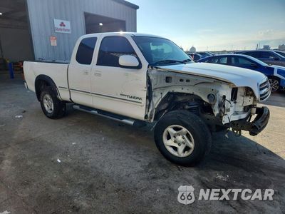 Czwarte zdjęcie samochodu z boku: 2002 TOYOTA TUNDRA LMT VIN:5TBRT38172S311107 - miniatura