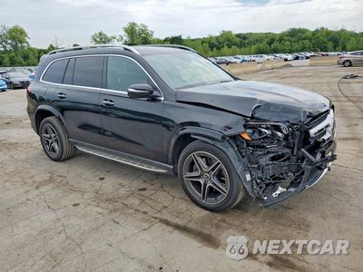 Czwarte zdjęcie samochodu z boku: 2020 MERCEDES-BENZ GLS 580 4MATIC VIN:4JGFF8GE0LA173830 - miniatura