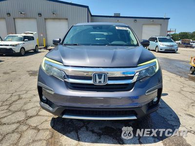 Piąte zdjęcie samochodu w środku: 2019 HONDA PILOT EXL VIN:5FNYF6H50KB056643 - miniatura