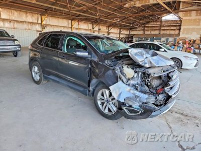 Czwarte zdjęcie samochodu z boku: 2018 FORD EDGE SEL VIN:2FMPK4J94JBC15423 - miniatura
