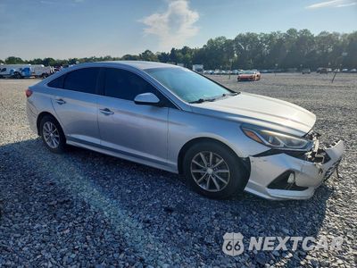 Czwarte zdjęcie samochodu z boku: 2019 HYUNDAI SONATA SE VIN:5NPE24AF0KH766519 - miniatura