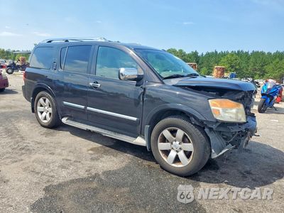 Czwarte zdjęcie samochodu z boku: 2014 NISSAN ARMADA SL VIN:5N1BA0ND2EN606763 - miniatura