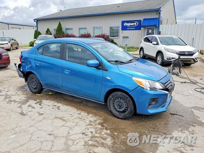Czwarte zdjęcie samochodu z boku: 2024 MITSUBISHI MIRAGE G4 ES VIN:ML32FUFJ3RHF05520 - miniatura
