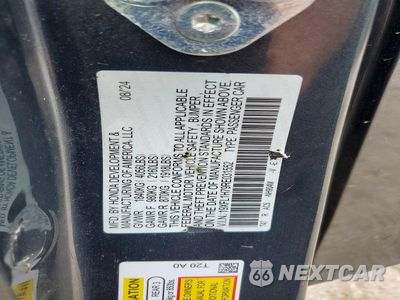 Zdjęcie 12 z 12 samochodu: 2024 HONDA CIVIC EXL VIN:19XFL1H79RE031552 - miniatura