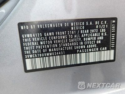 Zdjęcie 12 z 12 samochodu: 2021 VOLKSWAGEN JETTA S VIN:3VWC57BU9MM034431 - miniatura