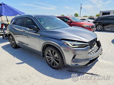 Czwarte zdjęcie samochodu z boku: 2020 INFINITI QX50 ESSENTIAL VIN:3PCAJ5M15LF111747 - miniatura