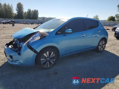 2015 NISSAN LEAF SL 1N4AZ0CP1FC313669 - główne zdjęcie licytacji z USA - miniatura