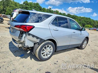 Trzecie zdjęcie samochodu z tyłu: 2022 CHEVROLET EQUINOX LT VIN:3GNAXUEV4NL180709 - miniatura