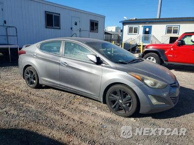 Czwarte zdjęcie samochodu z boku: 2014 HYUNDAI ELANTRA LIMITED VIN:5NPDH4AE3EH481206 - miniatura