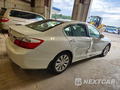 Trzecie zdjęcie samochodu z tyłu: 2013 HONDA ACCORD EXL VIN:1HGCR2F86DA145427 - miniatura