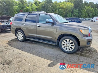 Czwarte zdjęcie samochodu z boku: 2008 TOYOTA SEQUOIA LIMITED VIN:5TDZY68A78S009416 - miniatura