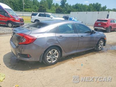 Trzecie zdjęcie samochodu z tyłu: 2018 HONDA CIVIC LX VIN:19XFC2F53JE042025 - miniatura