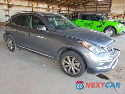 Czwarte zdjęcie samochodu z boku: 2017 INFINITI QX50 BASE VIN:JN1BJ0RP8HM383778 - miniatura