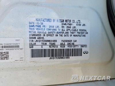 Zdjęcie 13 z 13 samochodu: 2024 INFINITI Q50 SENSORY VIN:JN1EV7CR6RM631855 - miniatura