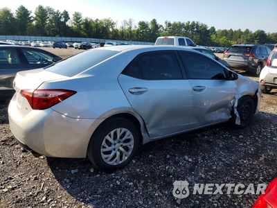 Trzecie zdjęcie samochodu z tyłu: 2018 TOYOTA COROLLA LE VIN:5YFBURHEXJP805044 - miniatura