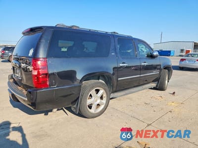 Trzecie zdjęcie samochodu z tyłu: 2013 CHEVROLET SUBURBAN C1500 LTZ VIN:1GNSCKE00DR149179 - miniatura