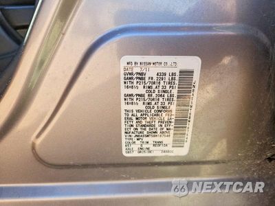 Zdjęcie 12 z 12 samochodu: 2011 NISSAN ROGUE S VIN:JN8AS5MT5BW187546 - miniatura