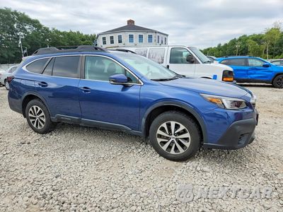 Czwarte zdjęcie samochodu z boku: 2020 SUBARU OUTBACK PREMIUM VIN:4S4BTACC1L3203585 - miniatura