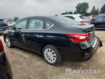 Drugie zdjęcie samochodu z przodu: 2019 NISSAN SENTRA SV VIN:3N1AB7AP1KY255254 - miniatura