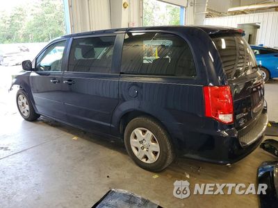 Drugie zdjęcie samochodu z przodu: 2012 DODGE GRAND CARAVAN SE VIN:2C4RDGBG6CR343016 - miniatura
