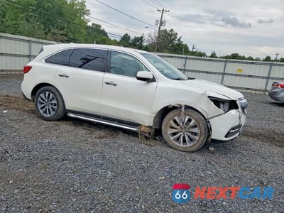 Czwarte zdjęcie samochodu z boku: 2016 ACURA MDX TECHNOLOGY VIN:5FRYD4H64GB042348 - miniatura