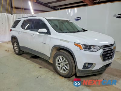 Czwarte zdjęcie samochodu z boku: 2019 CHEVROLET TRAVERSE LT VIN:1GNEVMKW7KJ243986 - miniatura