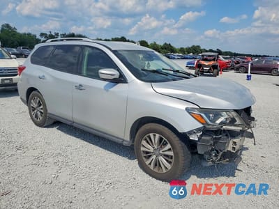 Czwarte zdjęcie samochodu z boku: 2019 NISSAN PATHFINDER SL VIN:5N1DR2MN8KC611240 - miniatura