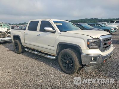 Czwarte zdjęcie samochodu z boku: 2014 GMC SIERRA K1500 SLT VIN:3GTU2VECXEG224178 - miniatura