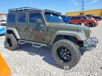 Czwarte zdjęcie samochodu z boku: 2016 JEEP WRANGLER UNLIMITED SPORT VIN:1C4BJWKG5GL156871 - miniatura