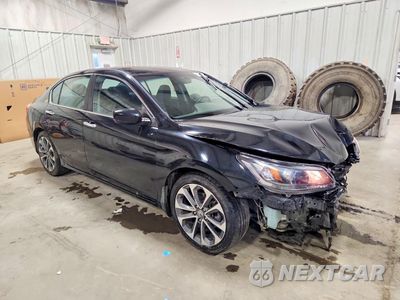 Czwarte zdjęcie samochodu z boku: 2014 HONDA ACCORD SPORT VIN:1HGCR2F5XEA263469 - miniatura