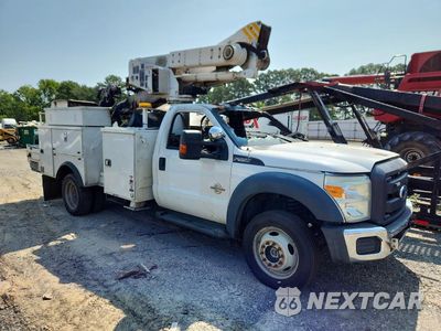 Czwarte zdjęcie samochodu z boku: 2016 FORD F550 SUPER DUTY BUCKET TRUCK VIN:1FDUF5HT6GEA65696 - miniatura
