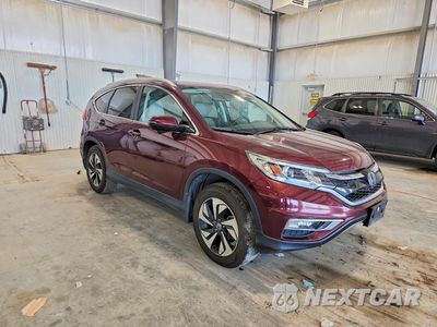 Czwarte zdjęcie samochodu z boku: 2015 HONDA CR-V TOURING VIN:5J6RM4H99FL075187 - miniatura