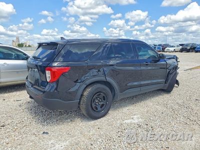 Trzecie zdjęcie samochodu z tyłu: 2024 FORD EXPLORER POLICE INTERCEPTOR VIN:1FM5K8AC4RGA48138 - miniatura