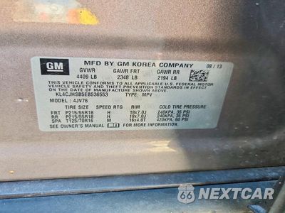 Zdjęcie 13 z 13 samochodu: 2014 BUICK ENCORE PREMIUM VIN:KL4CJHSB5EB536553 - miniatura